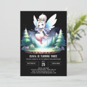 Boho Custom Fairy Birthday Kaart (Staand voorkant)