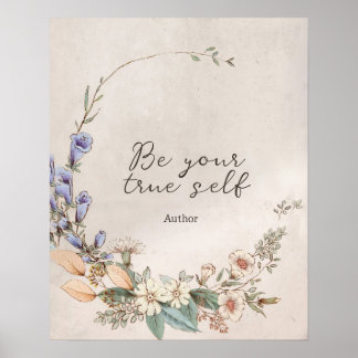 Boho Custom Quote Print Sign | Gepersonaliseerde o