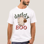 Boho Daddy Boo Schattige Ghost Halloween T-shirt (Voorkant)