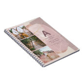 BOHO Dagboek Geschenk Persoonlijk Abstract Blozen Notitieboek (Rechterzijde)