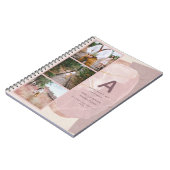 BOHO Dagboek Geschenk Persoonlijk Abstract Blozen Notitieboek (Linkerzijde)