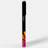 Boho Daisies Botanische Rustiek Zwart Case-Mate iPhone Case (Achterkant / Rechts)