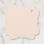 Boho Daisy 1e verjaardag Bedankjes Labels (Achterkant)