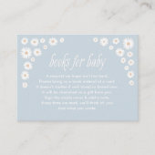 Boho Daisy Baby shower Enclosure Card Informatiekaartje (Voorkant)