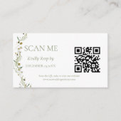 Boho Daisy Beidge Wildflower bruiloft Informatiekaartje (Voorkant)