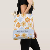 Boho Daisy beste Mimi ooit Tote Bag (Dichtbij)