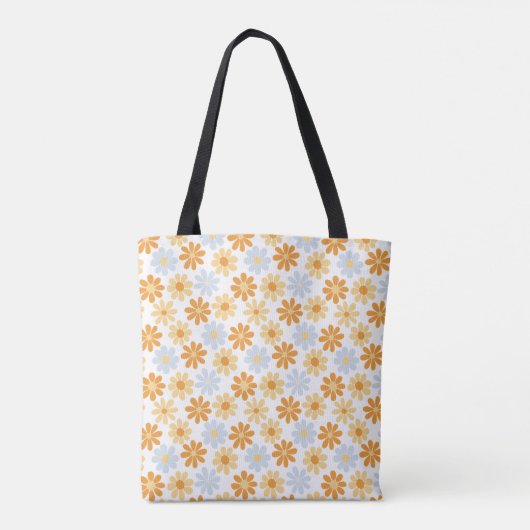 Boho Daisy beste Mimi ooit Tote Bag (Achterkant)