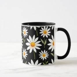 Boho Daisy Bloemen-Minimalistische Lente Bloei Aes Mok