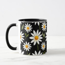 Boho Daisy Bloemen-Minimalistische Lente Bloei Aes Mok