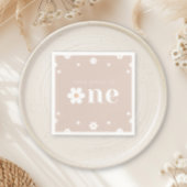 Boho Daisy Eerste Verjaardags Servet