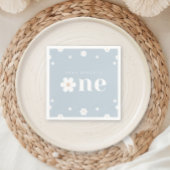 Boho Daisy Eerste Verjaardags Servet