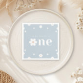 Boho Daisy Eerste Verjaardags Servet