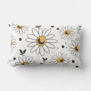 Boho Daisy Floral Sierkussen Kussen