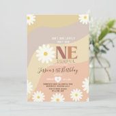 Boho Daisy Flowers is niet zo nederig op de verjaa Kaart (Staand voorkant)