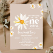 Boho Daisy Flowers is niet zo nederig op de verjaa Kaart