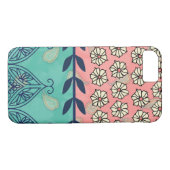 Boho Daisy iPhone 7 Hoesje (Achterkant (Horizontaal))