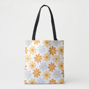 Boho Daisy Tote Bag