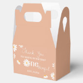 Boho Daisy Verjaardagsfeestje Favorietendoos Bedankdoosjes (Geopend)