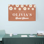 Boho Daisy Vrijgezellenfeest Welkom Spandoek (Beurs)