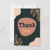 Boho dank je bedankkaart (Voorkant)