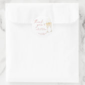 Boho Dank Je Favor Sticker (Tas)