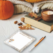 Boho dark Herfst thema warme koffie Opmerkingen Post-it® Notes