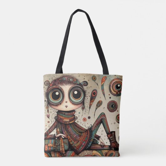 Boho Daydreamer Canvas tas door DAKimage (Achterkant)