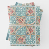 Boho Decorative Mulitple Tile Inpakpapier Vel (In situ)