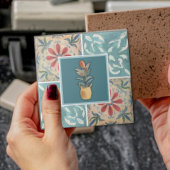 Boho Decorative Tile & Floral Ceramic Tile Tegeltje