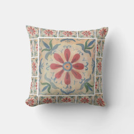 Boho Decorative Tile (Floral) Sierkussen