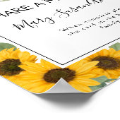 Boho deelt een Geheugen van de Teken van de Kaart  Poster (Hoek)