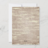 Boho Deer Antlers | Kerstfeest in Floral Feestdagenkaart (Achterkant)