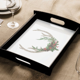 Boho Deer Antlers | Rustische kerstbeker Tissuepapier