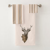 Boho Deer Bad Handdoek (Insitu)