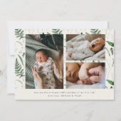 Boho Delicate Bloemen | Doop Dank u (Achterkant)