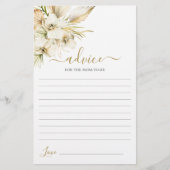 Boho Desert Advice for the Mam To be Card (Voorkant)