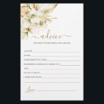 Boho Desert Advies voor de Bride-kaart<br><div class="desc">Boho-woestijnadvies voor de bruidskaart</div>
