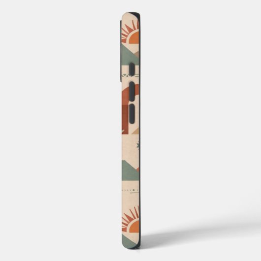 Boho Desert Arches Sunset Minimal Case (Achterkant / Links)