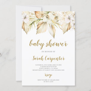 Boho Desert Baby shower uitnodiging