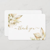 Boho Desert bedankt je kaart (Voorkant / Achterkant)