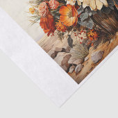 Boho Desert Bloemenboeket Kunst voor Decoupage Tissuepapier (Detail)