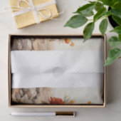 Boho Desert Bloemenboeket Kunst voor Decoupage Tissuepapier (Geschenk)