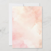 Boho Desert Cactus Baby Voorspellingen Advies Kaar Kaart (Achterkant)