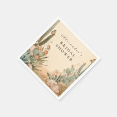 Boho Desert Cactus Bruiloftsfeest Servet (Hoek)