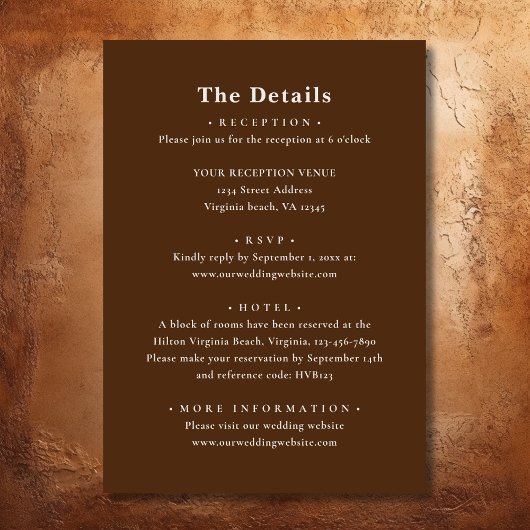 Boho Desert Cactus Westerne All-in-One bruiloft Kaart