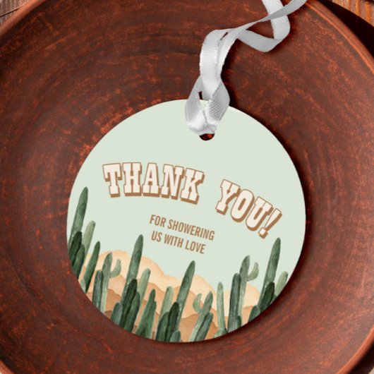 Boho Desert Cactus Zuidwestelijke Bedankt Bedankjes Labels