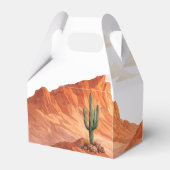 Boho Desert Darling Southwest Baby Shower Bedankdoosjes (Achterkant)