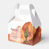 Boho Desert Darling Southwest Baby Shower Bedankdoosjes (Voorkant Zijde)