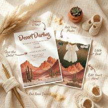 Boho Desert Darling Zuidwestelijke Baby Shower Fot