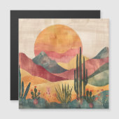 Boho Desert Landscape - Zuidwestelijke Natuur (Voorkant / Achterkant)
